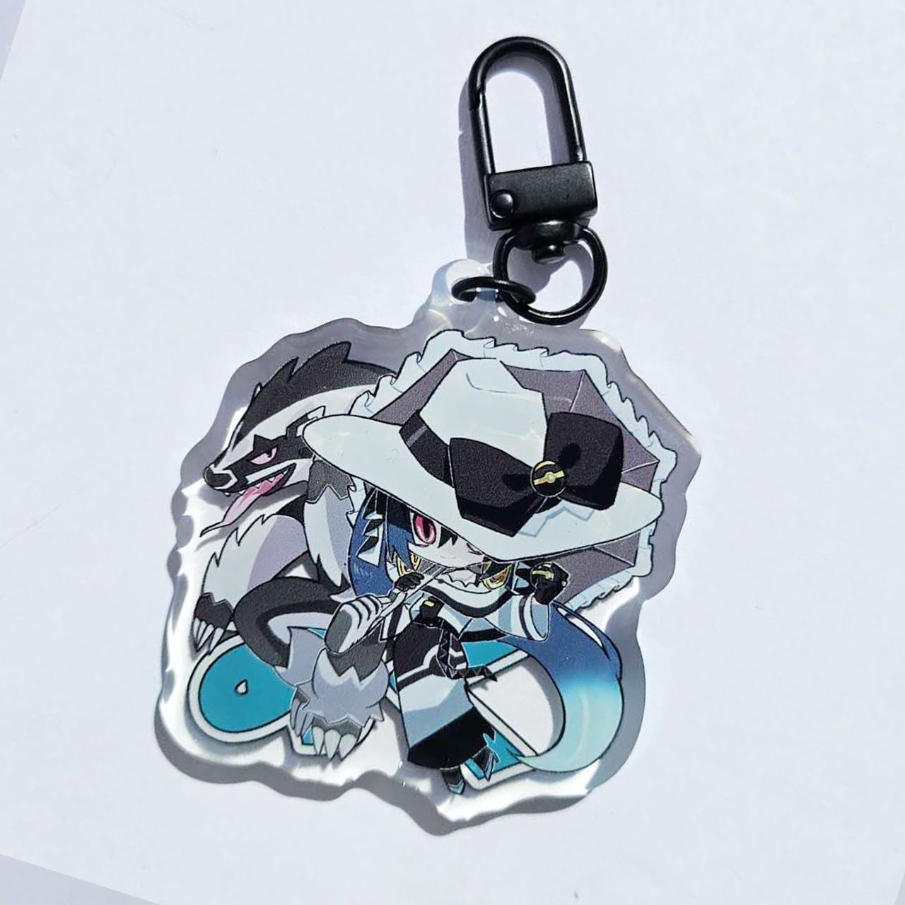 Dark Type Miku Keychain