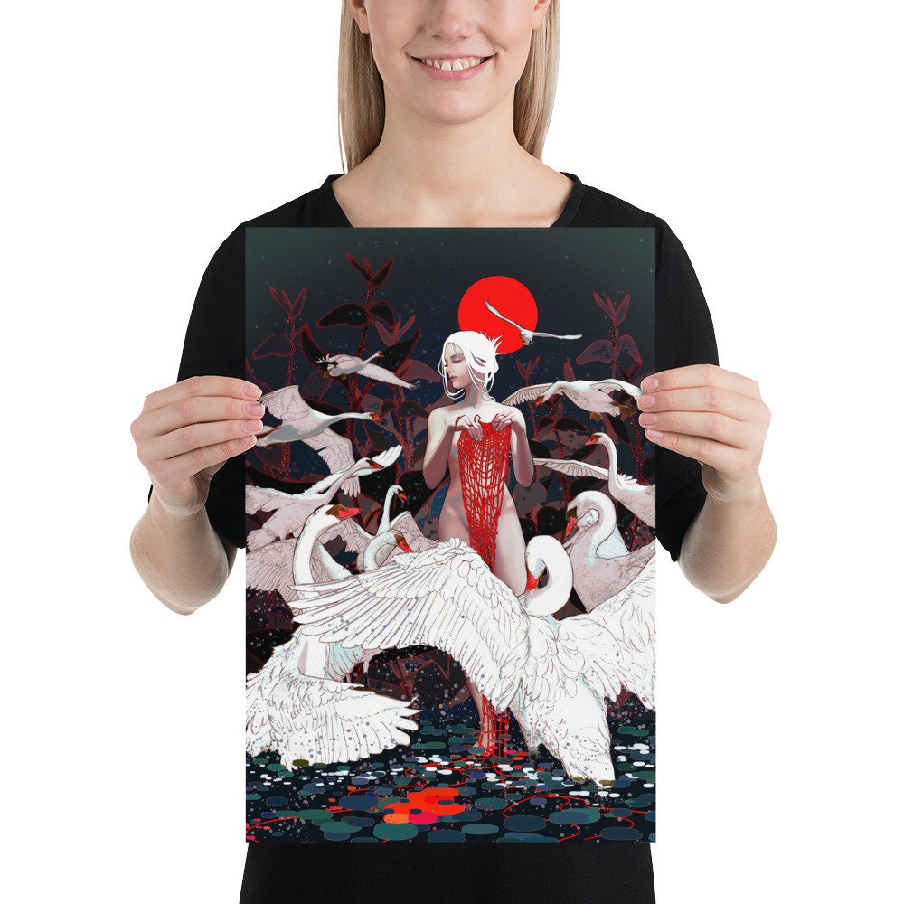 BUY 2 GET 1 FREE | Wild Swan Poster
