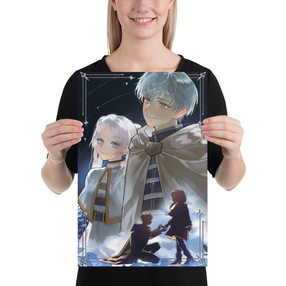 BUY 2 GET 1 FREE | Frieren & Himmel Poster