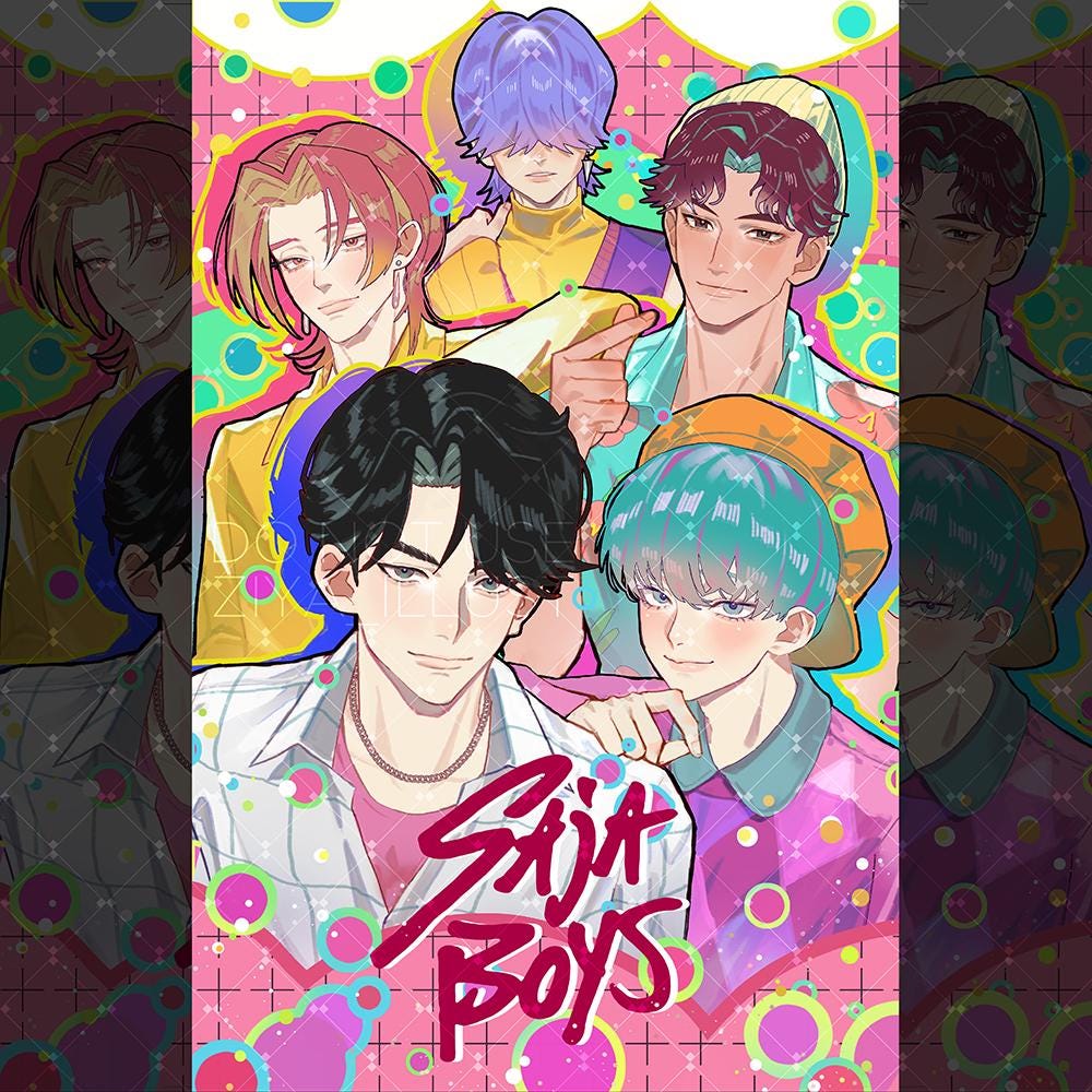 BUY 2 GET 1 FREE | Saja Boys Poster
