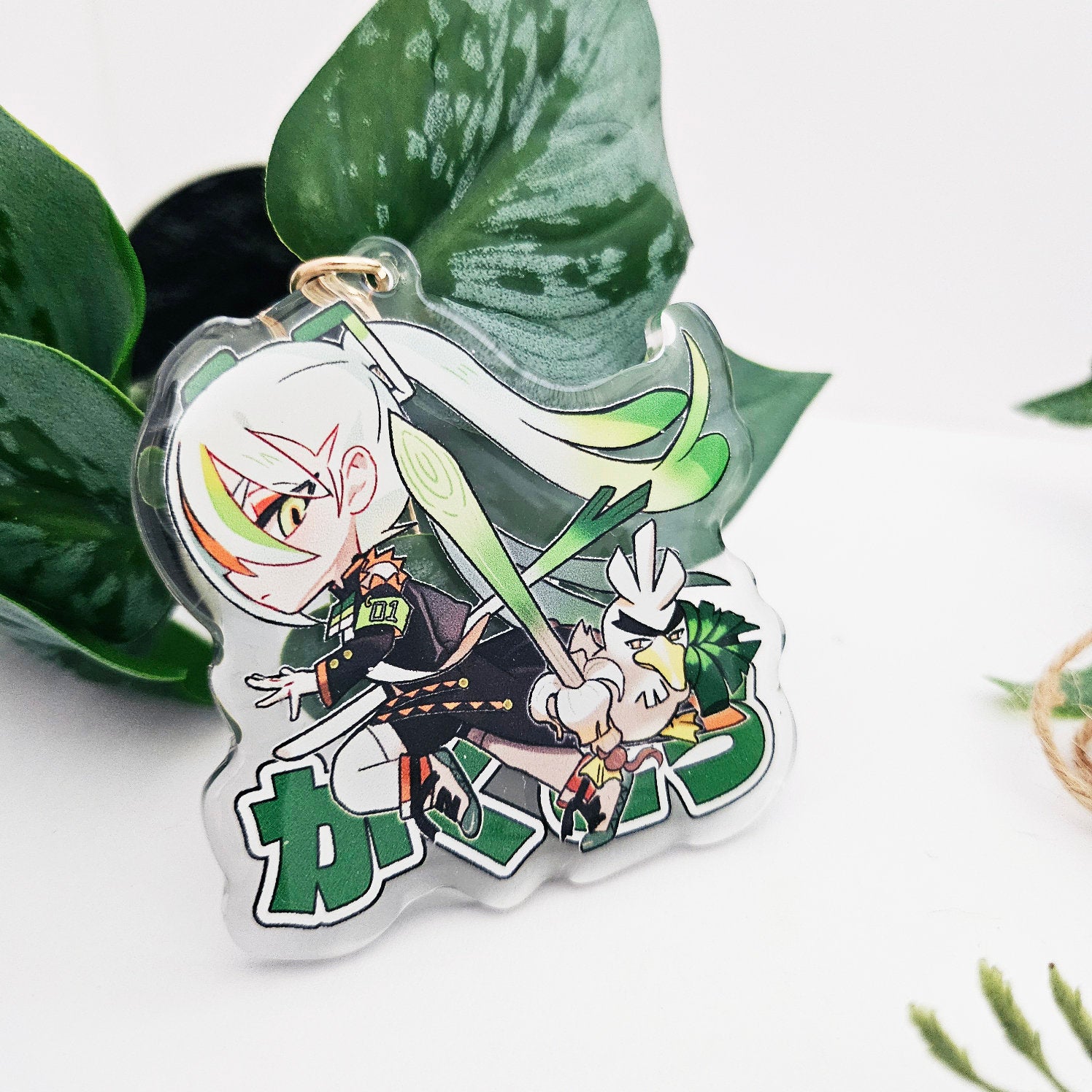 Fighting Type Miku Keychain