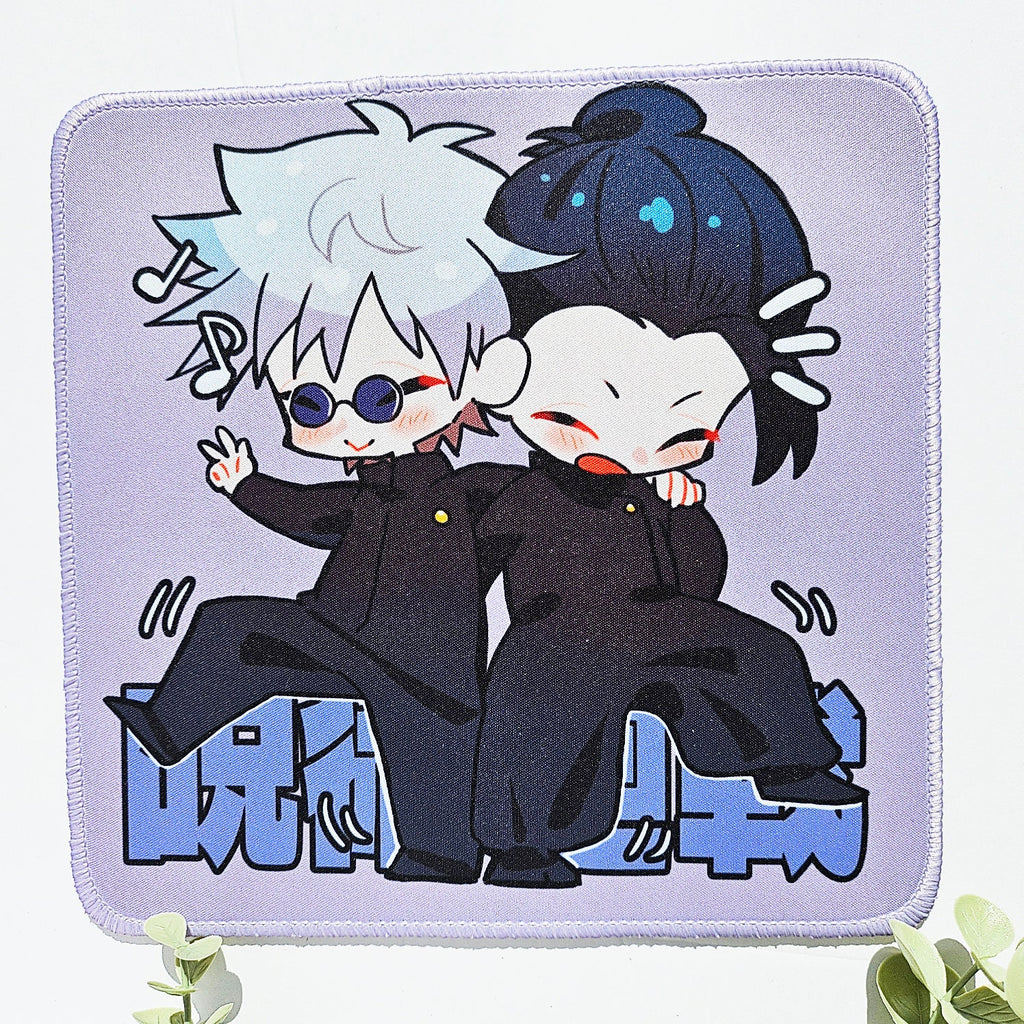 Gojo and Geto Mouse Pad