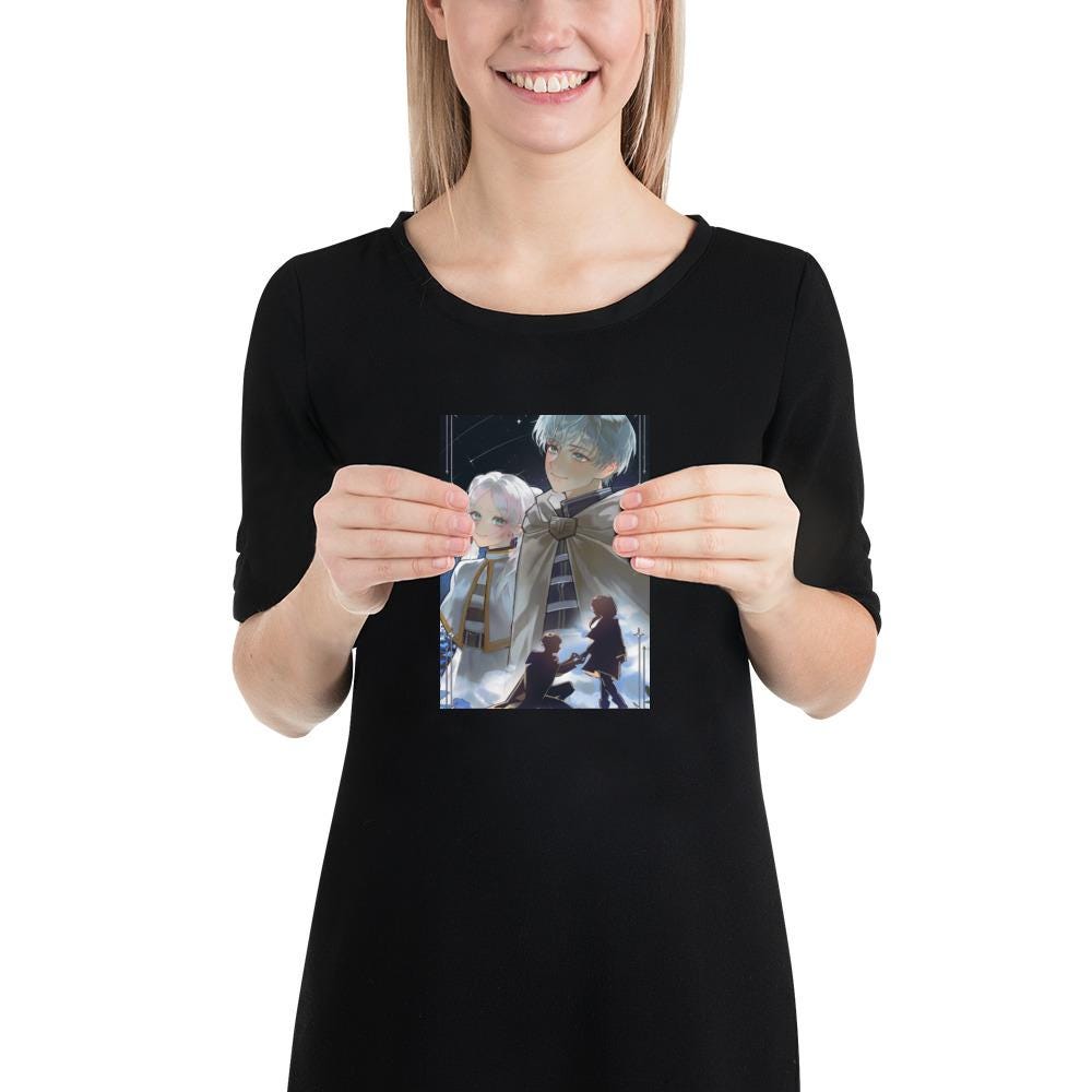 BUY 2 GET 1 FREE | Frieren & Himmel Poster