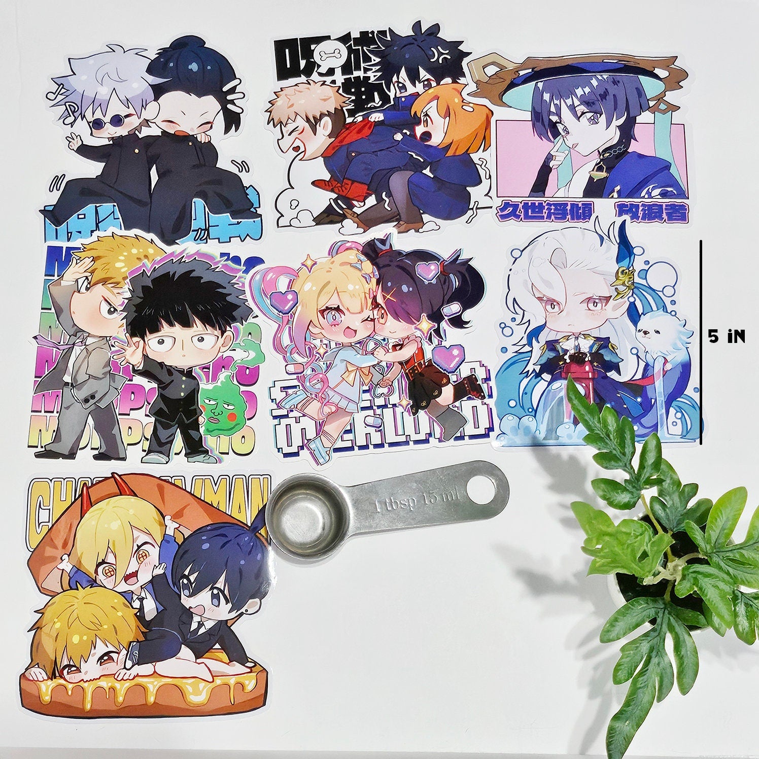 Mob and Reigen Sticker