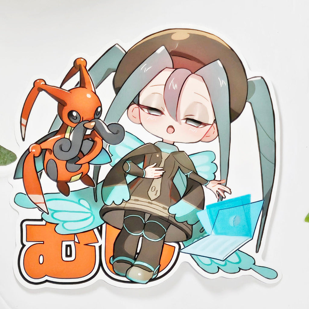 Bug Type Miku Sticker
