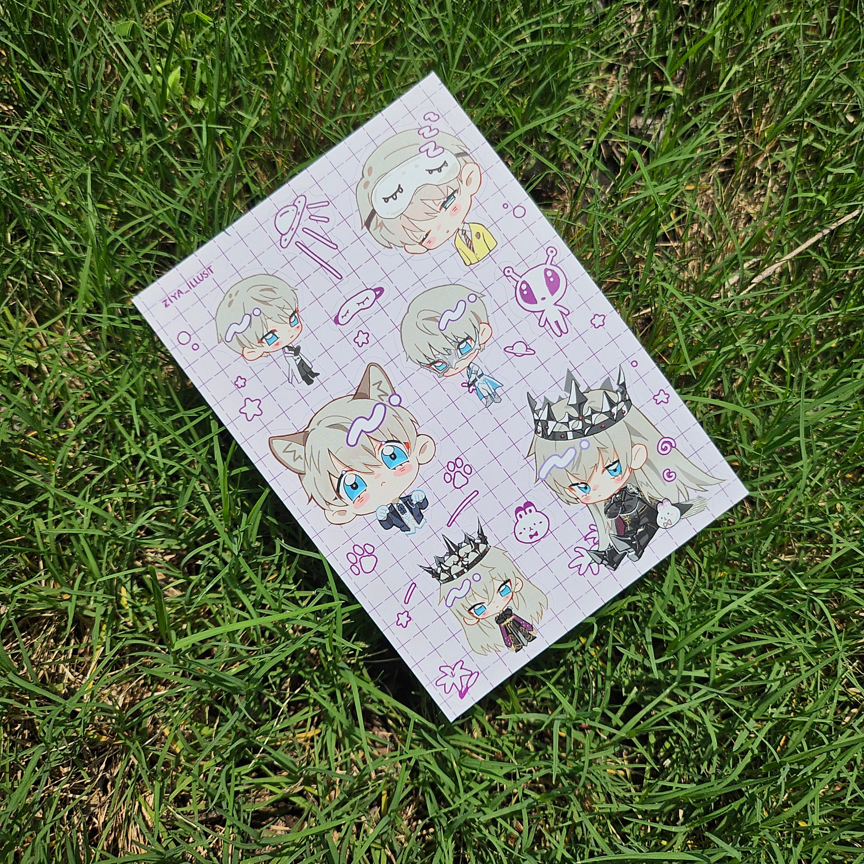 Xavier Sticker Sheet