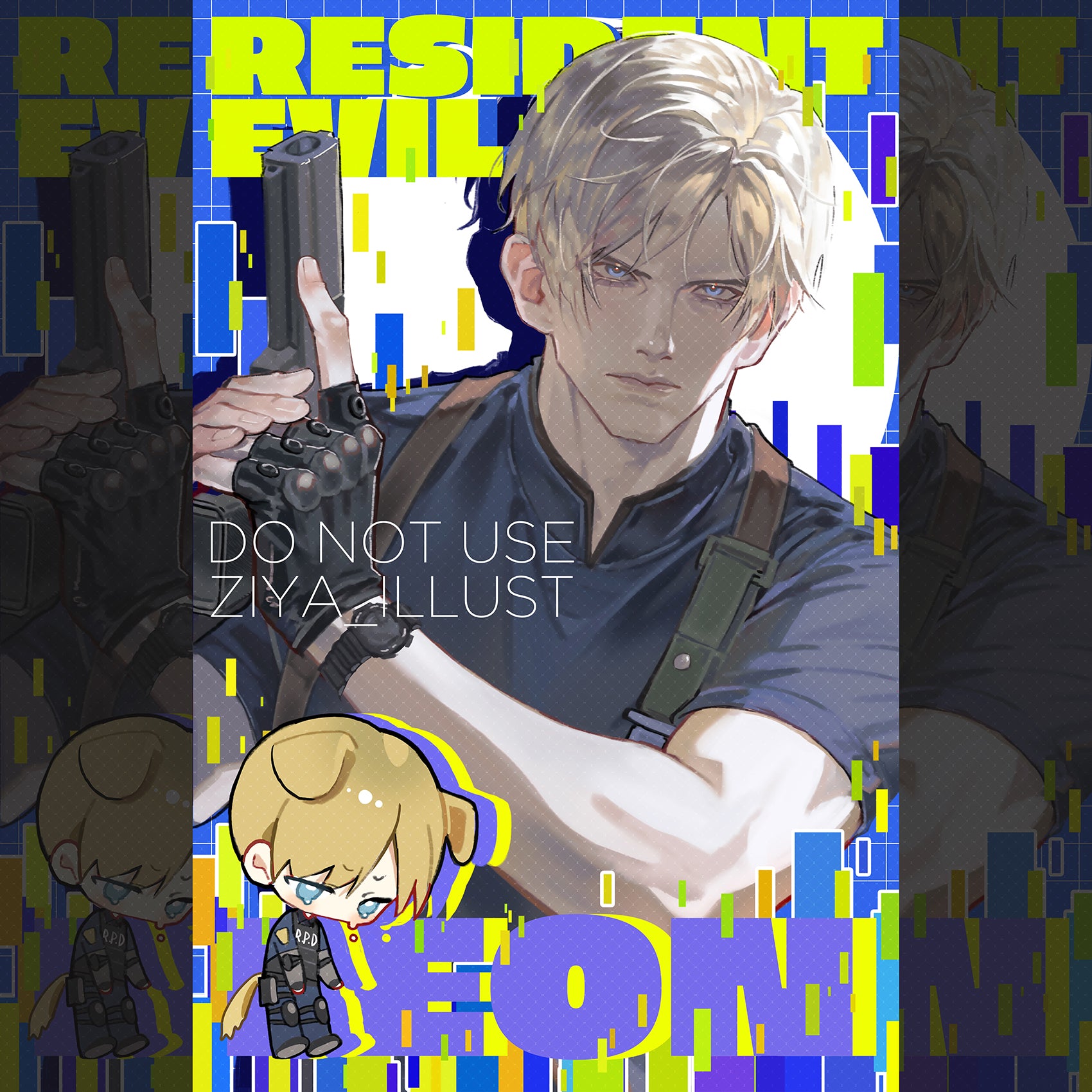 BUY 2 GET 1 FREE | Leon S Kennedy Poster