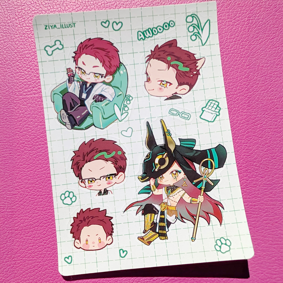 Valko Sticker Sheet