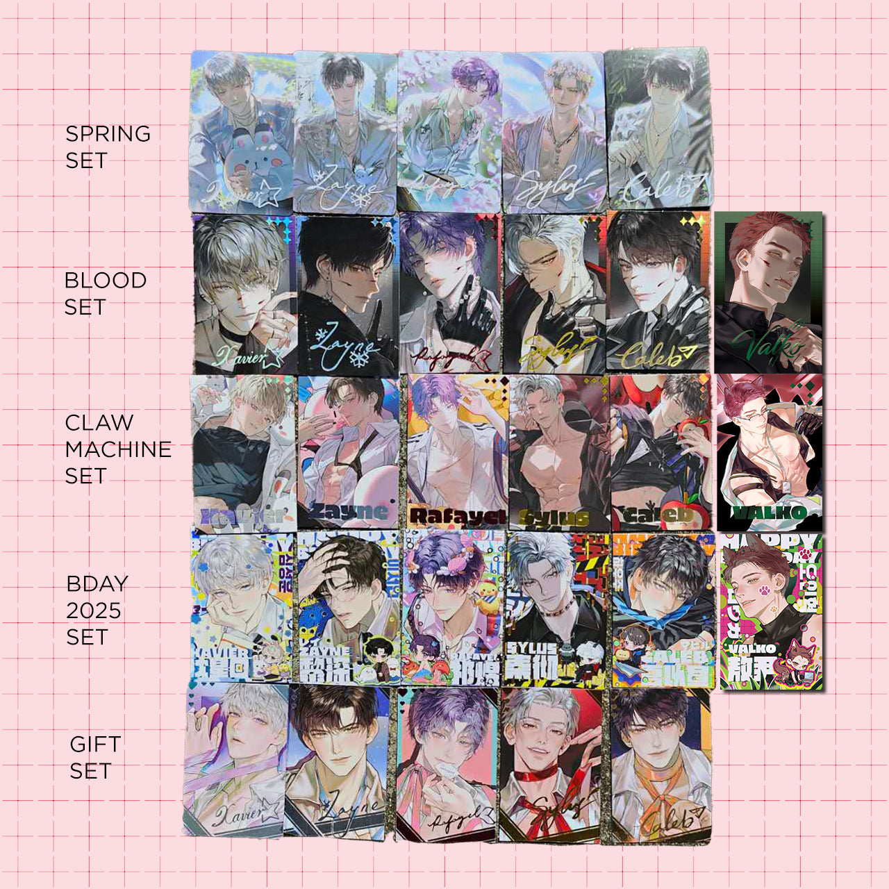 Love and Deepspace Photocards