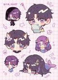 Rafayel Sticker Sheet