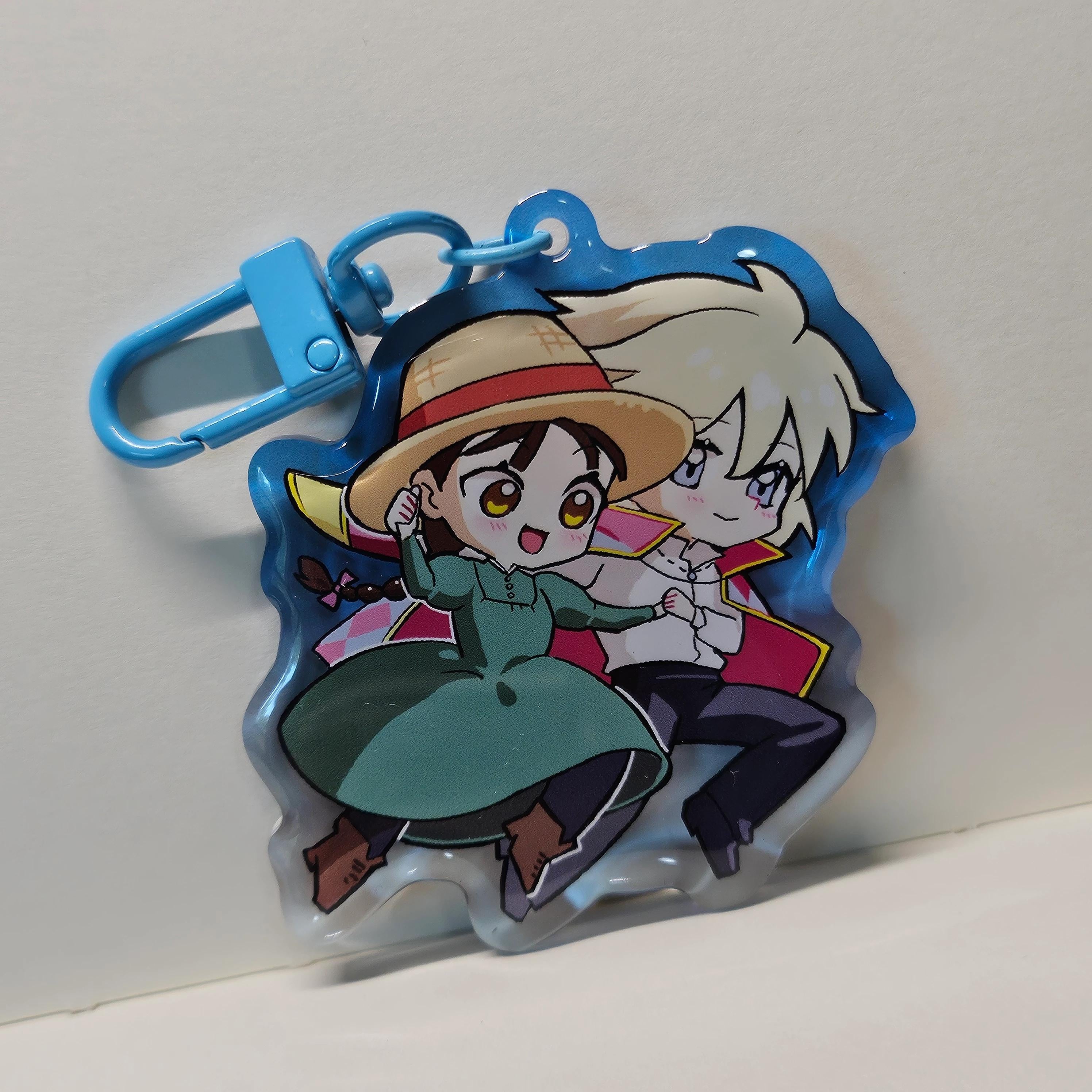 Howl and Sophie Keychain