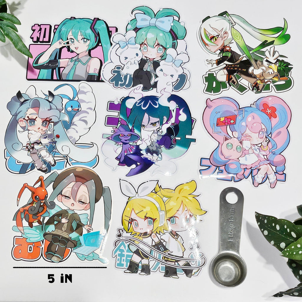 Retro Hatsune Miku Sticker