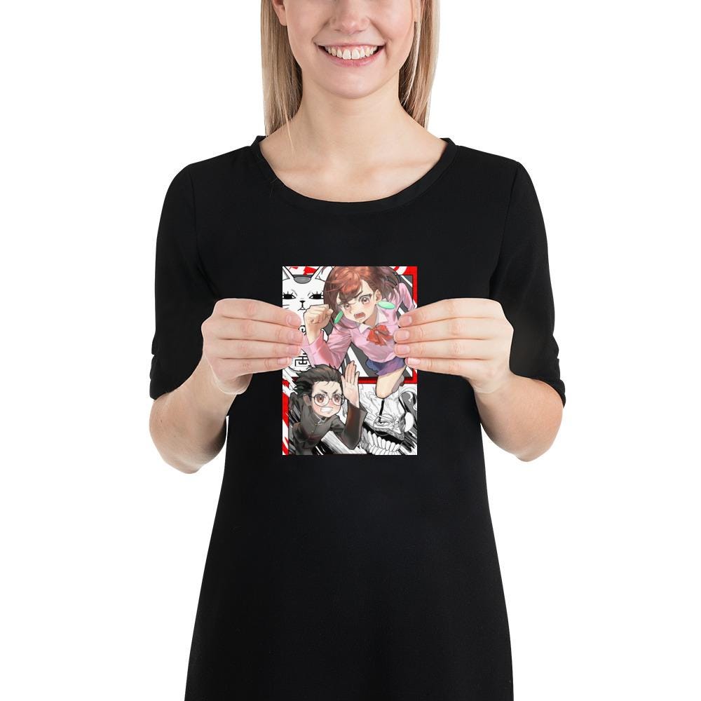 BUY 2 GET 1 FREE | Momo & Okarun Poster