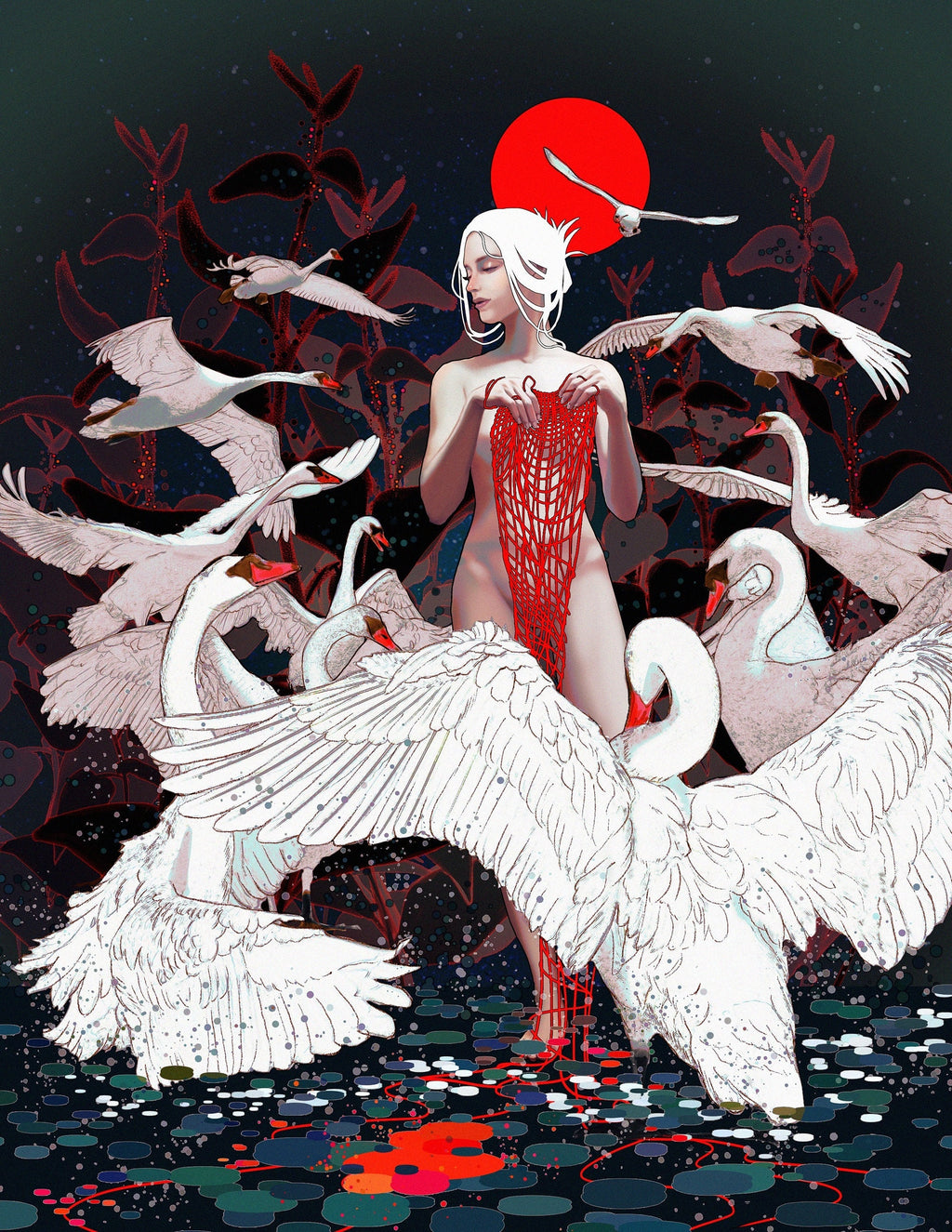 BUY 2 GET 1 FREE | Wild Swan Poster