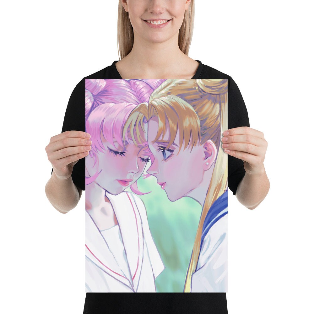 BUY 2 GET 1 FREE | Sailor Moon & Mini Moon Poster