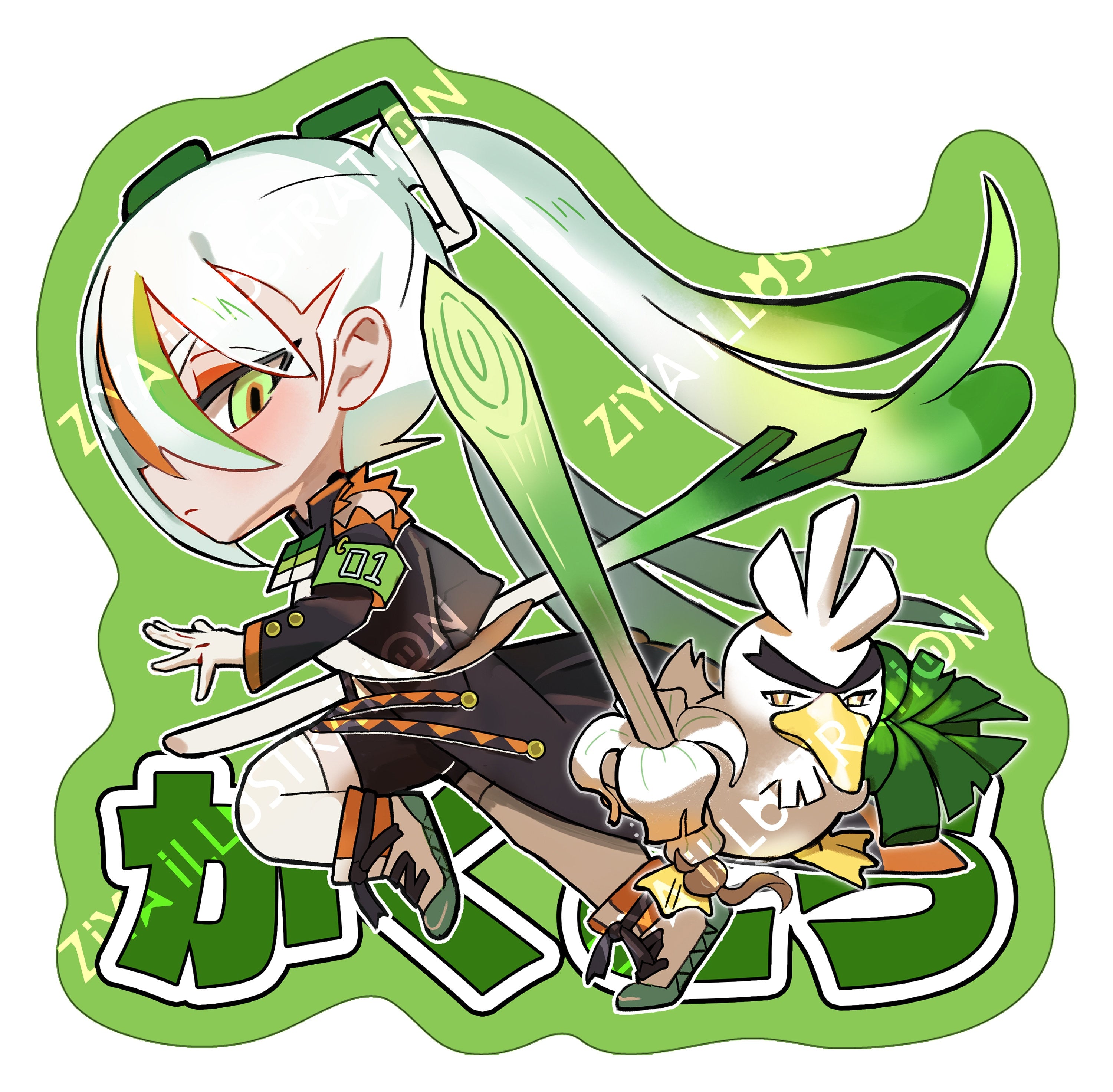 Fighting Type Miku Mouse Pad