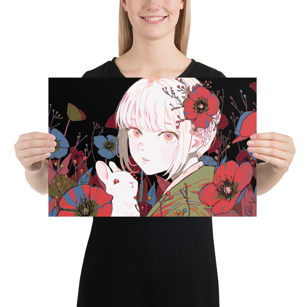 BUY 2 GET 1 FREE | Bunny & Girl Poster
