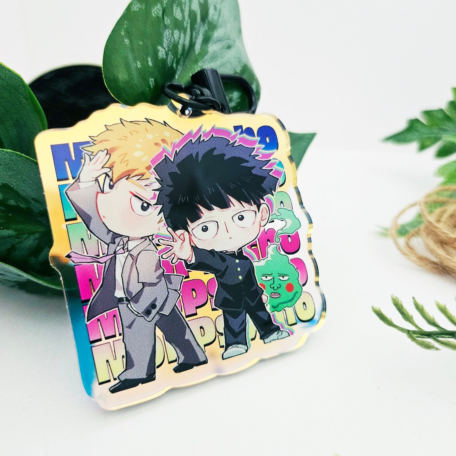Mob & Reigen Keychain