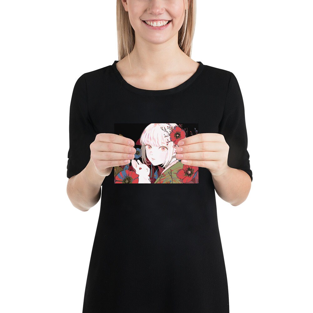 BUY 2 GET 1 FREE | Bunny & Girl Poster