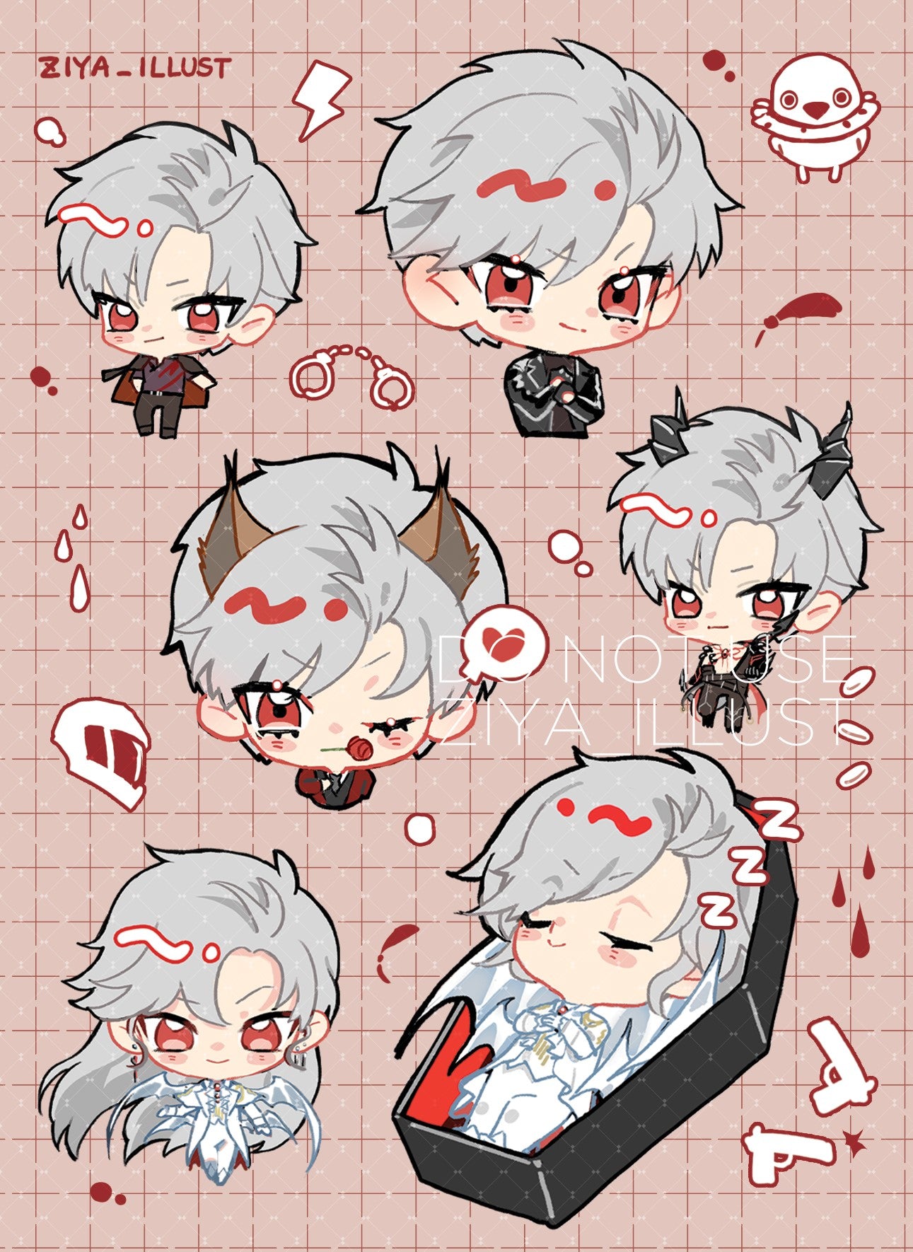 Sylus Sticker Sheet